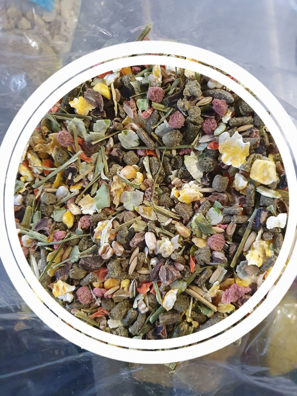 Premium ( dwerg ) konijnen mix 15kg - volledige voeding -