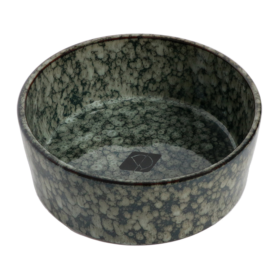 Jasper eet- en drinkkom green marble L