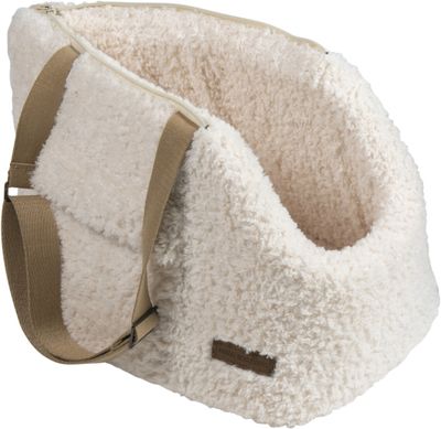 Animal Boulevard Curl Plush Draagtas Wit - 36 x 25 x 25 cm