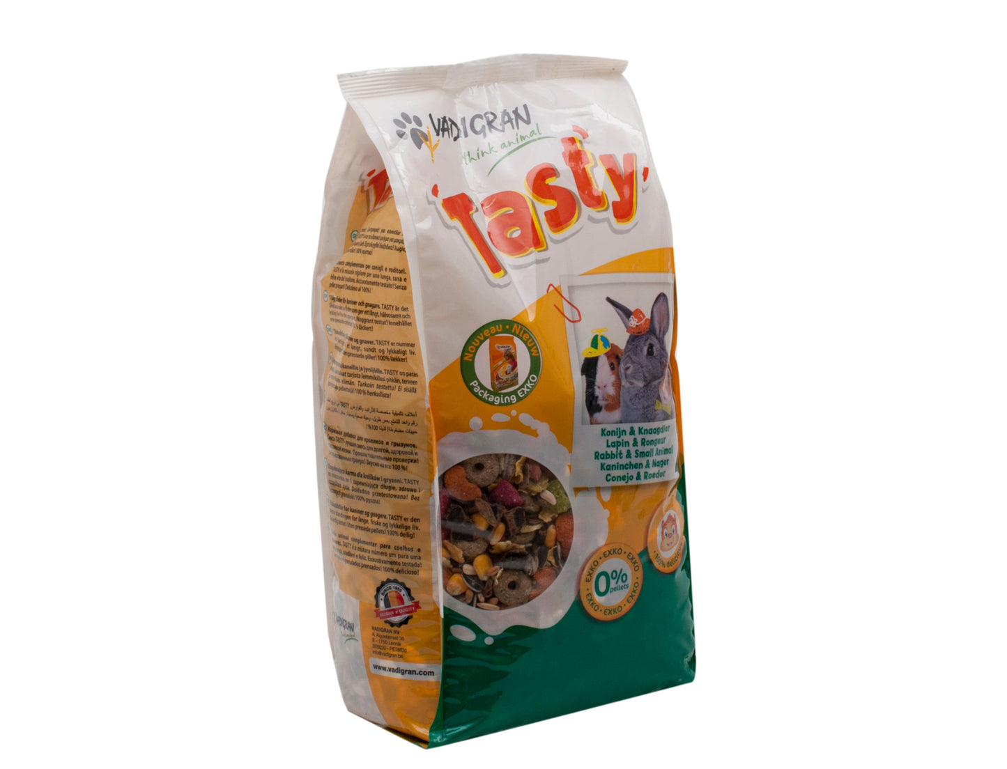 Tasty EXKO 1.75kg, volledige knaagdier voer, vadigran