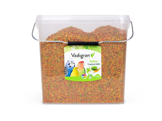 Patee Tropical Soft 5kg, vadigran