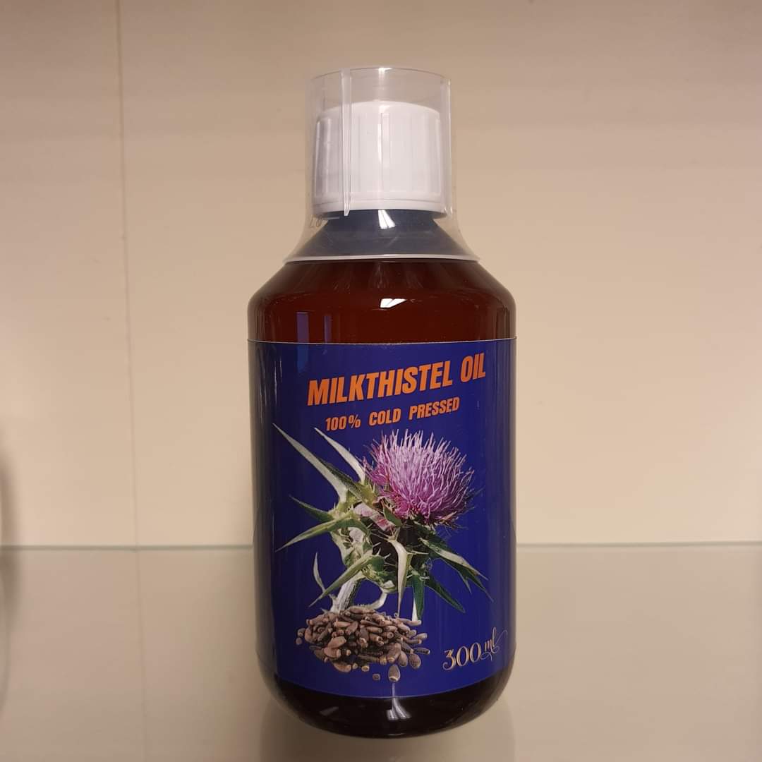 Mariadistelolie 300ml | 100% koud geperst | 100% biologisch