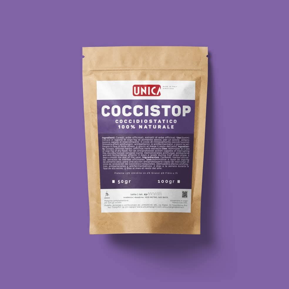 Unica - coccis-top 100 gram ( anti - coccidiose )