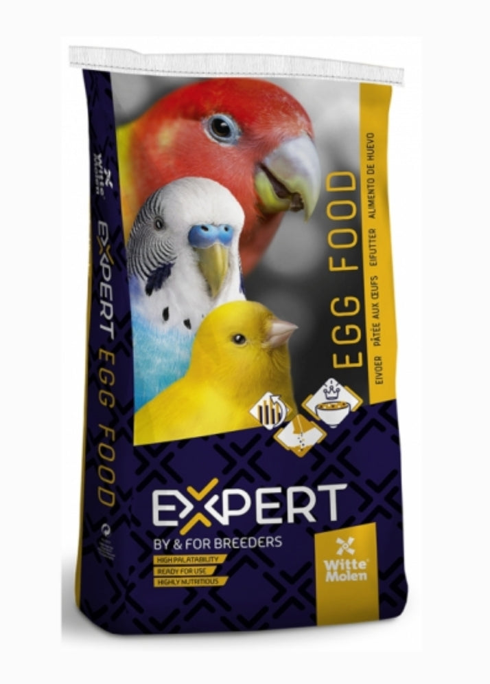 EXPERT original eivoer 10kg, witte molen