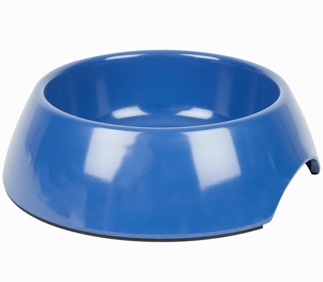 Voederbak antisliprand blauw Ø 14cm
