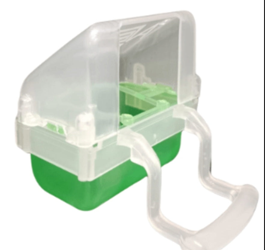 Feeder "lucia" GROEN met verwijderbare lade - moldes ave