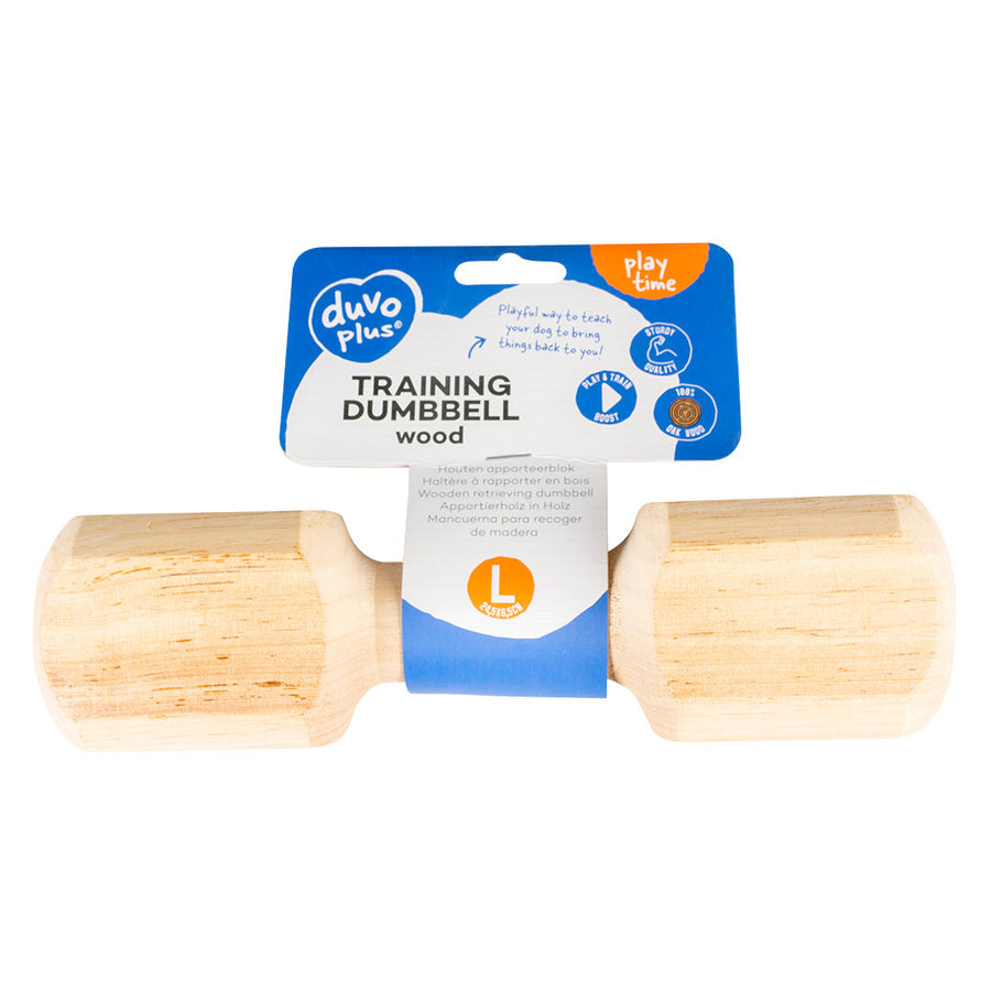 Apporteerblok hout large - Duvo+