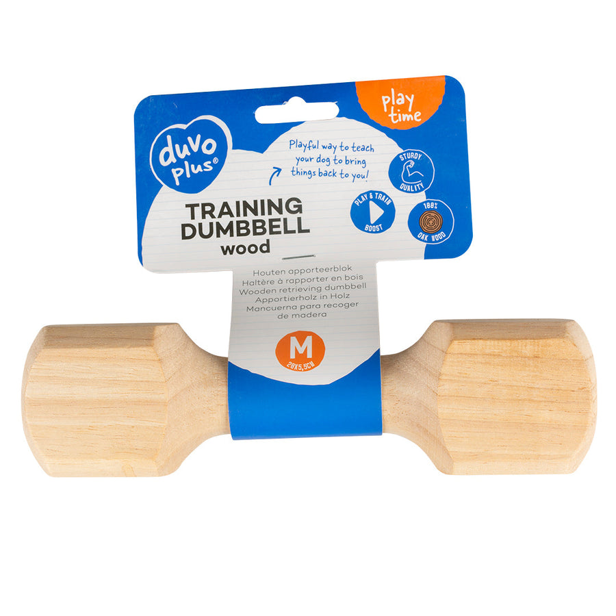 Apporteerblok hout medium - Duvo+
