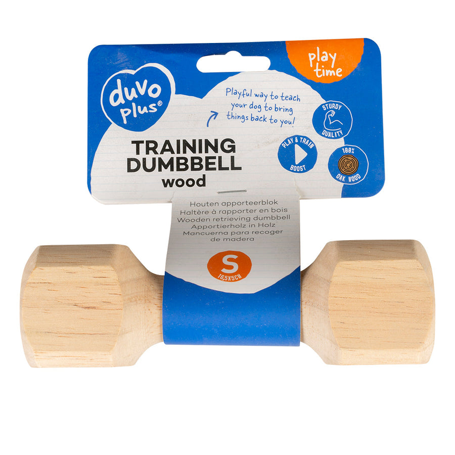 Apporteerblok hout small - Duvo+