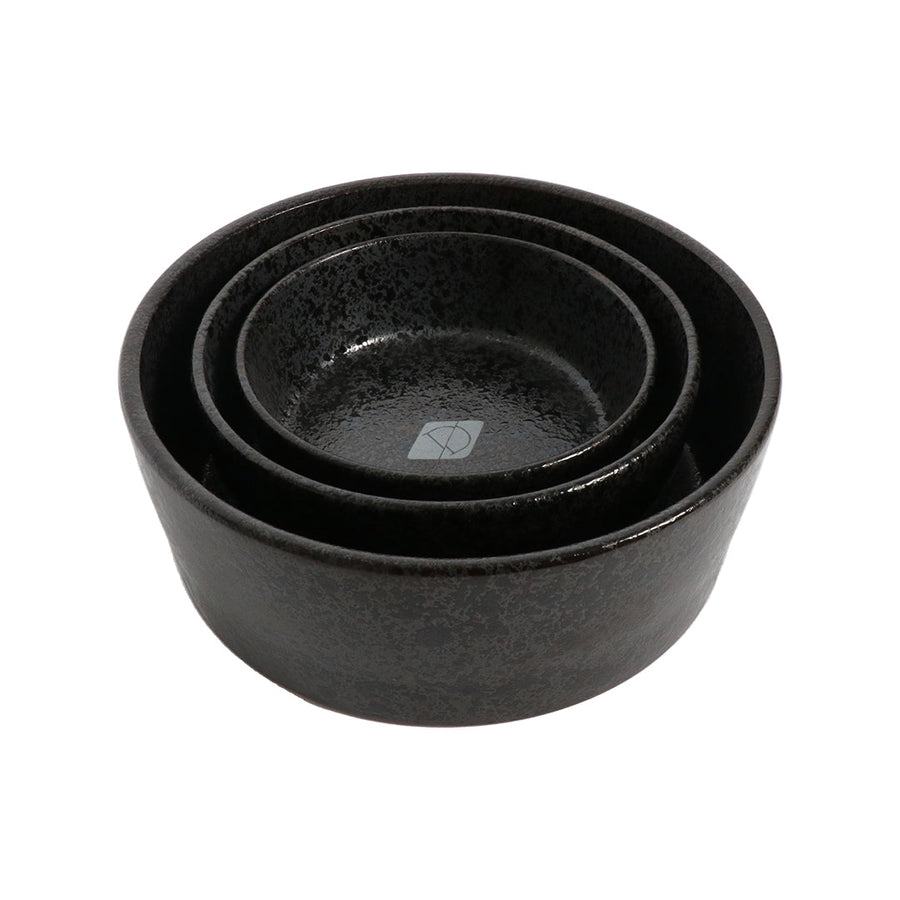 Jasper Eet- en Drinkkom Black Dots S