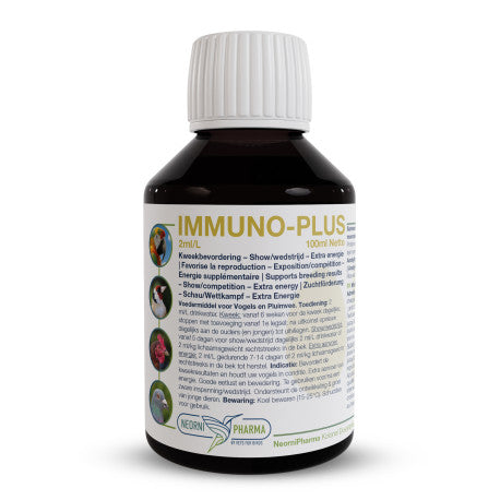 Immuno-plus 100ml ( verbeterd de kweek en conditie ) neornipharma