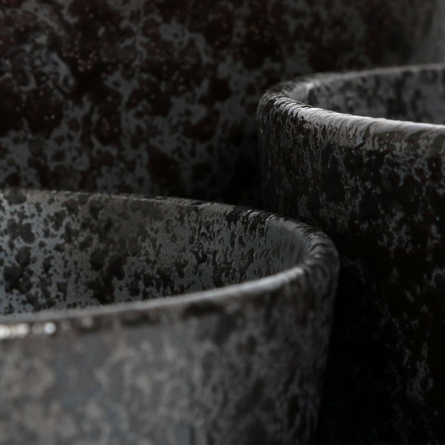 Jasper Eet- en Drinkkom Black Dots S
