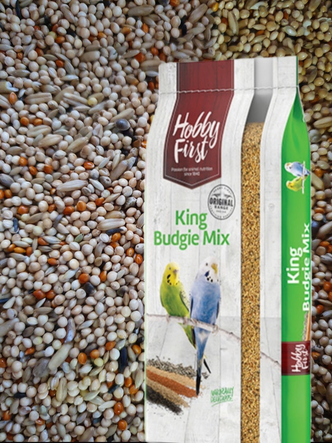 HobbyFirst Parkieten Mix 1kg - King