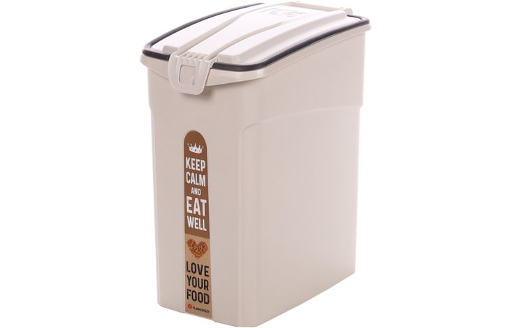 VOERTON KOLIO RECHTHOEKIG BEIGE 16L