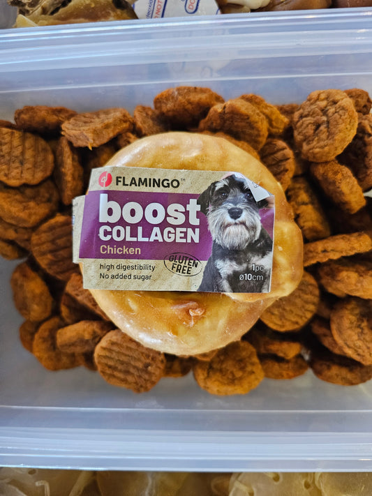 Boost Collagen Chicken 75 Gram // 10cm - Flamingo