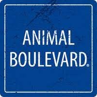 Dubbel Gemarmerde Roze Keramische Kom Met Bamboe Houder 2x850ml - Animal Boulevard