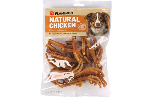 Nature snack kippenpootjes 200 gram, flamingo