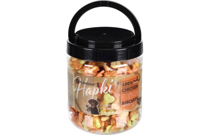 Snack hapki koekje met kip 550 gram