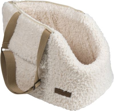 Animal Boulevard Curl Plush Draagtas Wit - 41 x 27 x 29 cm