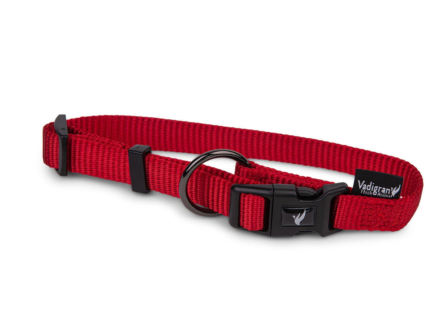 Halsband Classic Nylon Rood 30-46cmx15mm M