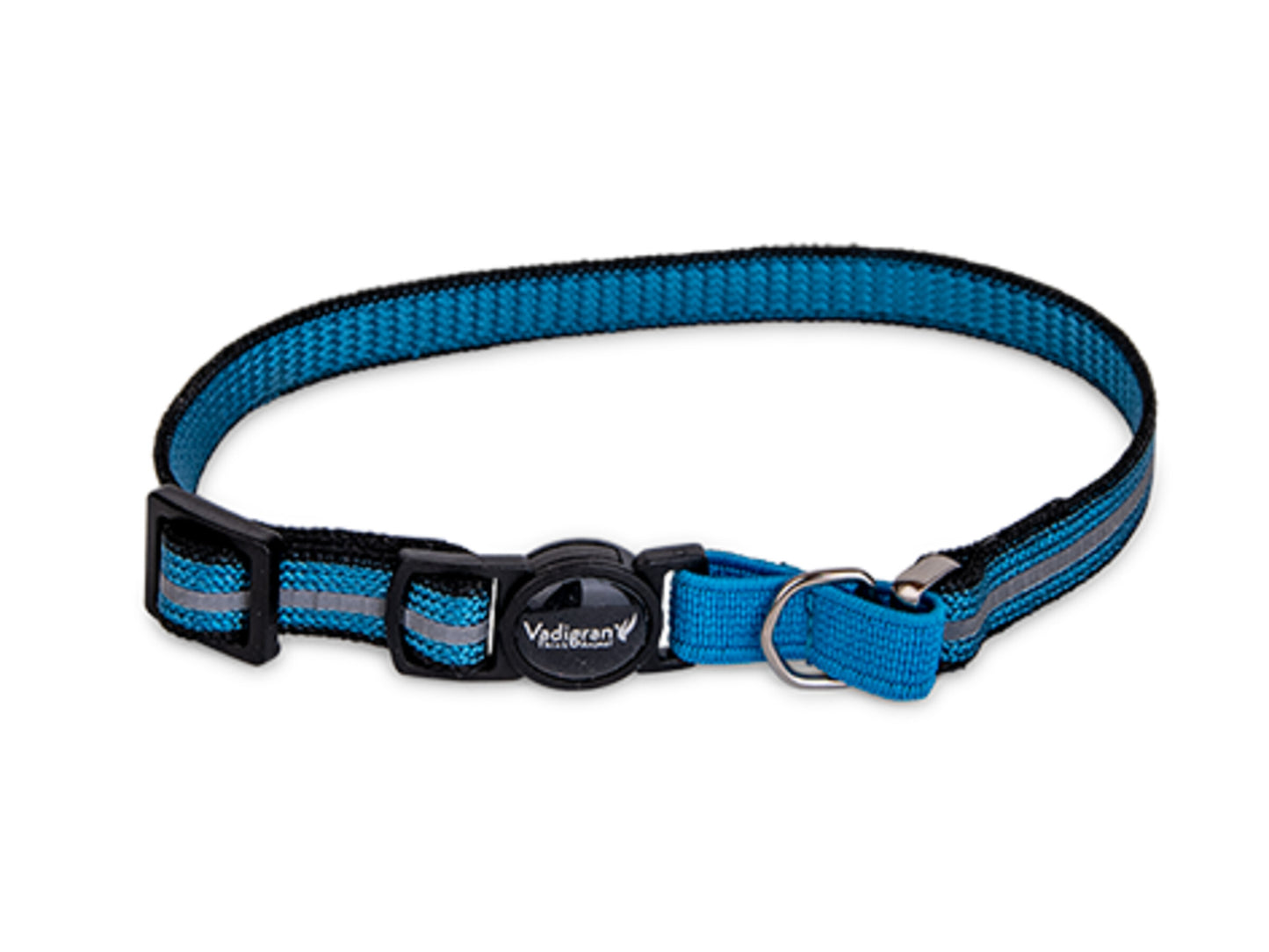 Halsband kat reflecterend blauw 20-30 cm x 10mm