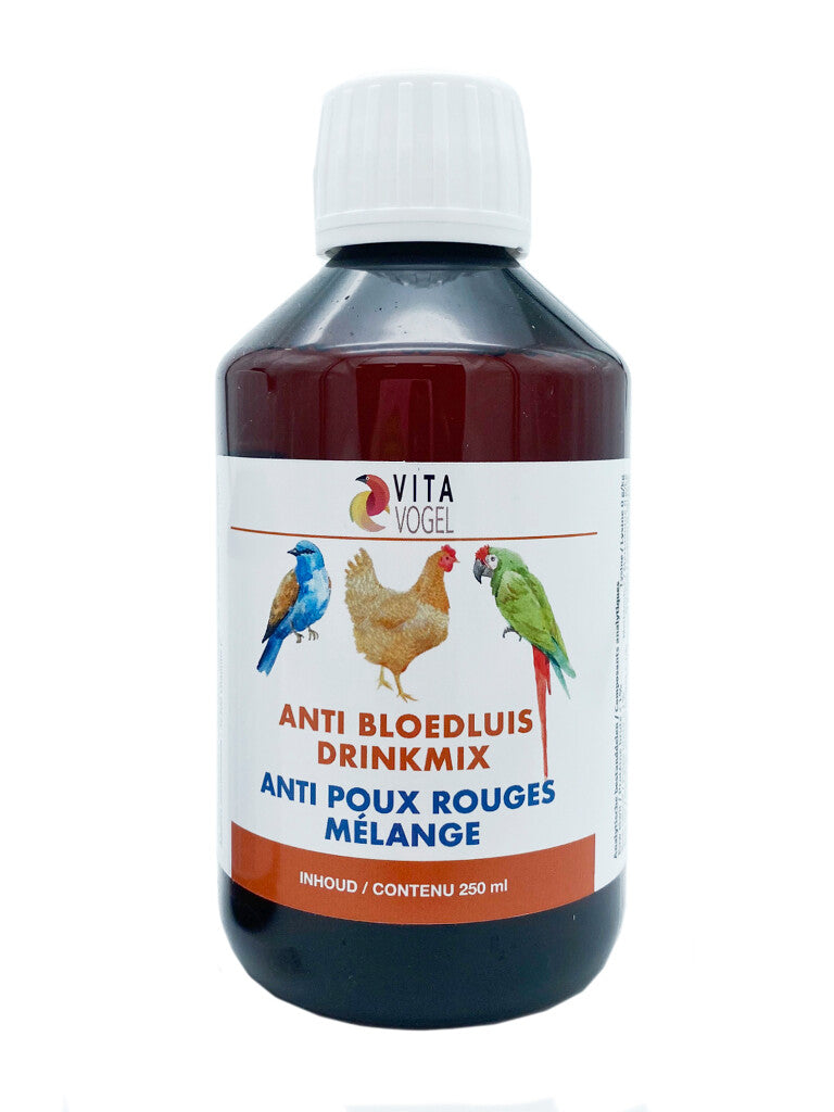 Anti Bloedluis Drinkmix 250ml, vita vogel