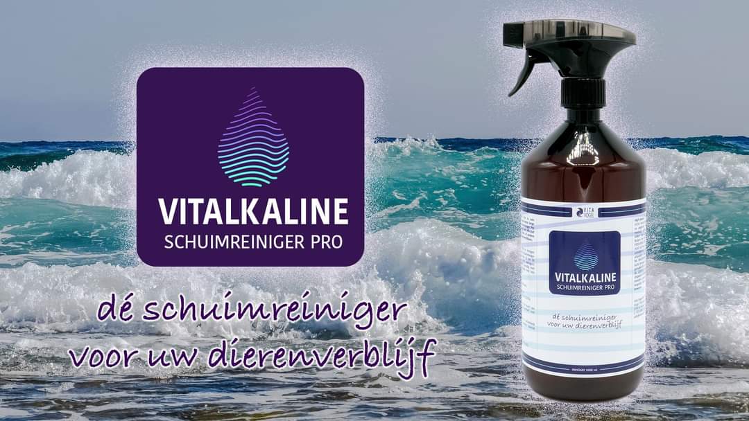 Vitalkaline schuimreiniger pro 1L, vita vogel