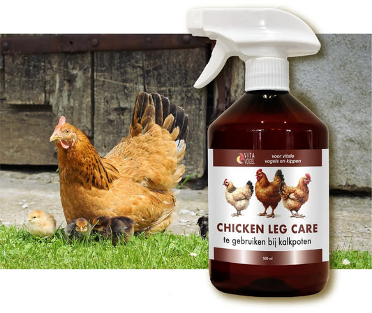 Chicken Leg Care 500ml - Kalkpoten Behandeling - Vita Vogel
