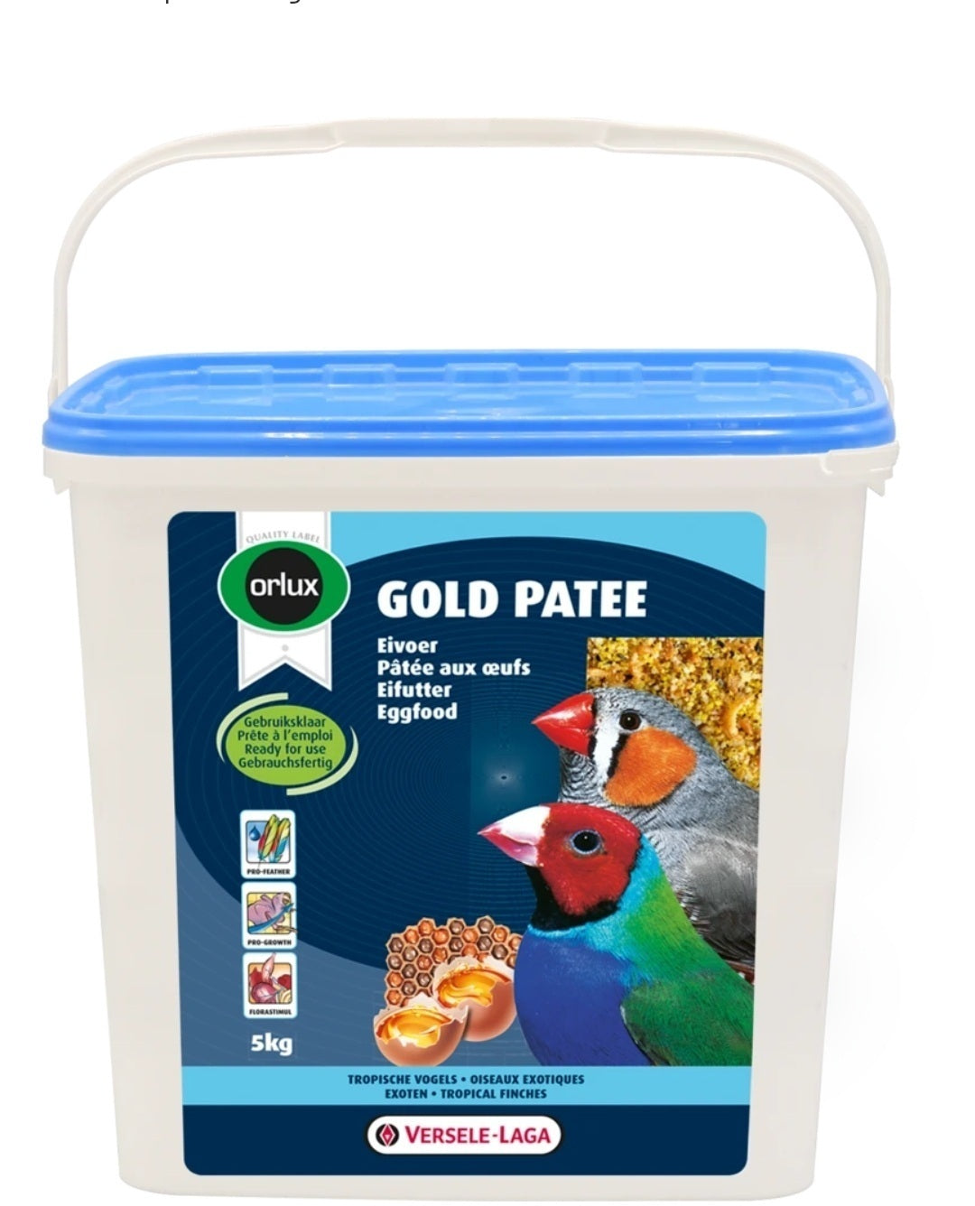 Orlux gold patee tropische vogels 5kg