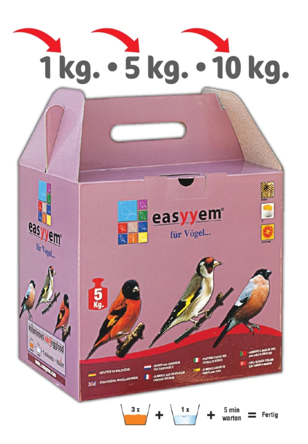 Easyyem Eivoer Inlandse Vogels 1kg