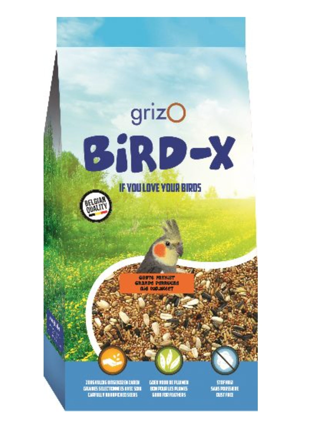 Grote parkieten mengeling Bird-X 20kg