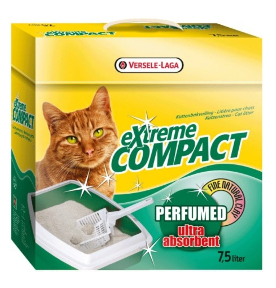 EXtreme Compact 7,5 L - Sterk Klonterende Premium Kattenbakvulling - Kleikorrels - Versele Laga