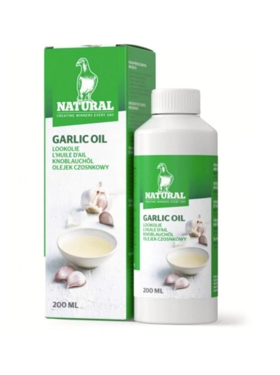 Garlic Oil 450ml - Natural