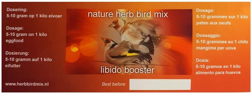 Libido booster 150 gram - herb bird mix