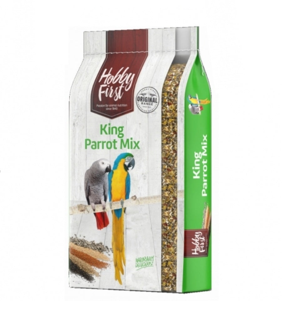 King papegaai mix met fruit 5kg uitgepond