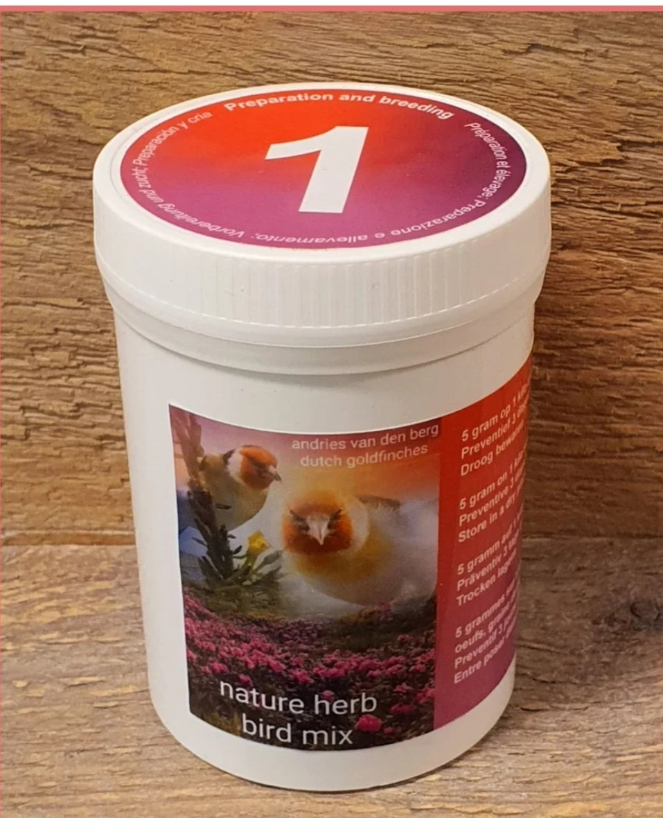 Herb bird mix 1, voorbereiding & kweek, 300 gram