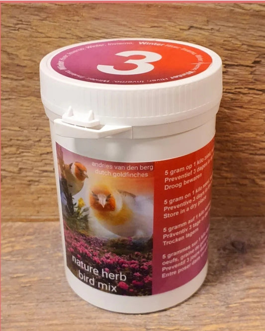 Herb bird mix 3, winter periode 150 gram