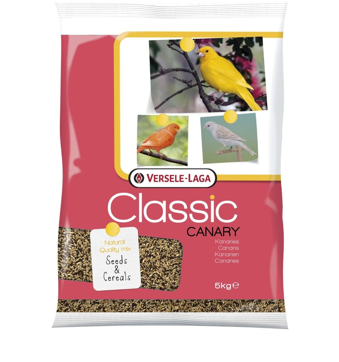 Classic kanarie voer 5kg, versele laga