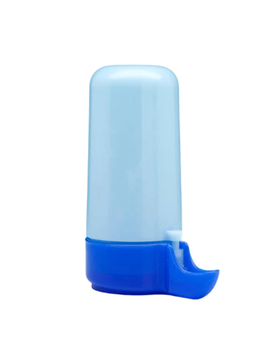 Fusion drinkfontein 180cc, met anti mors lipje + beker, kleur blauw