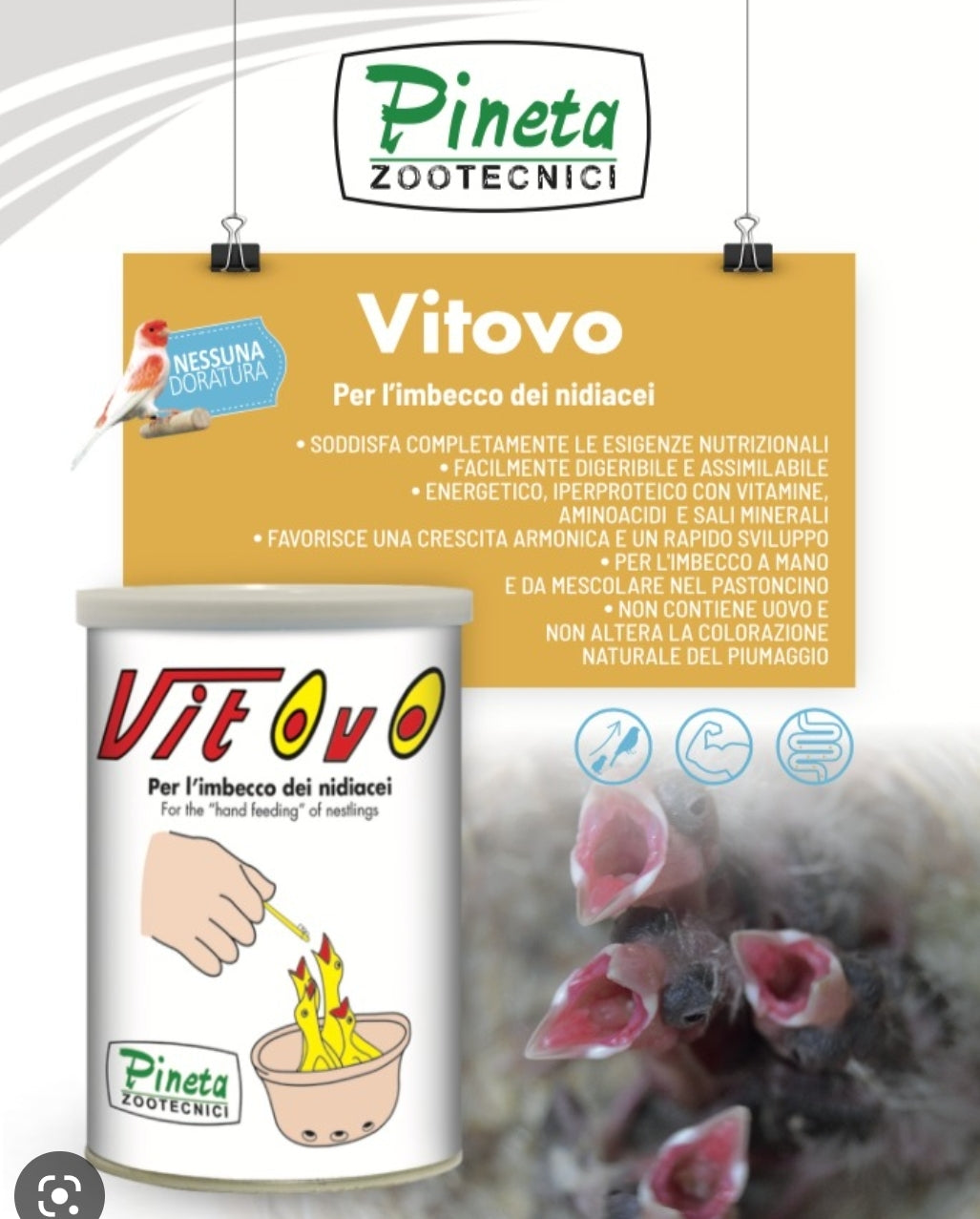 VITOVO Baby Voeding 250 Gram - Pineta