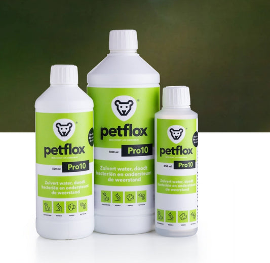 Petflox pro10 - 250ml - voor alle dieren