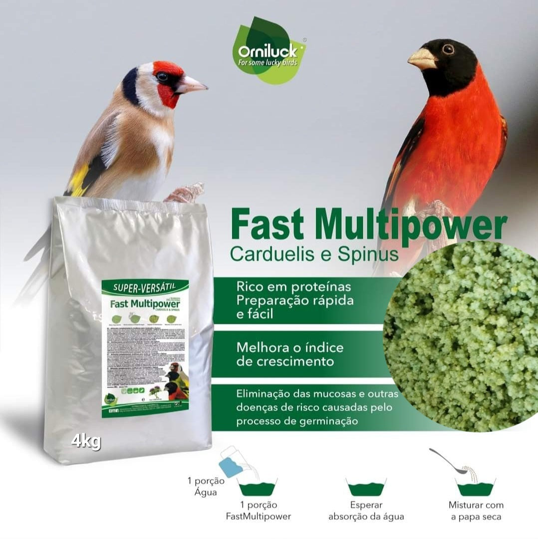 Fast Multipower Carduelis en Spinus 4kg, Pineta Zootecnici