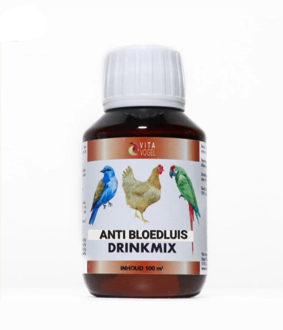 Anti Bloedluis Drinkmix 100ml, vita vogel