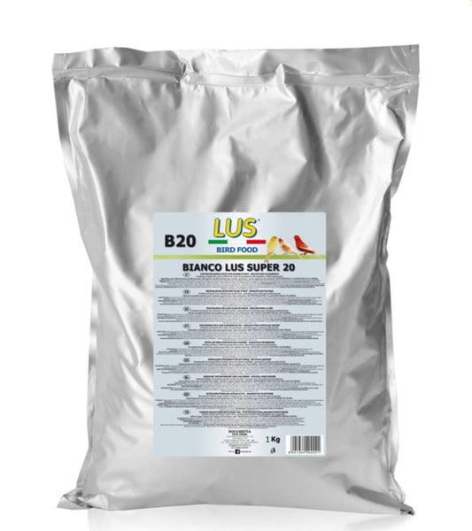 LUS B20 Eivoer - Bianco Lus Super 20, 20% Eiwitten - 5kg