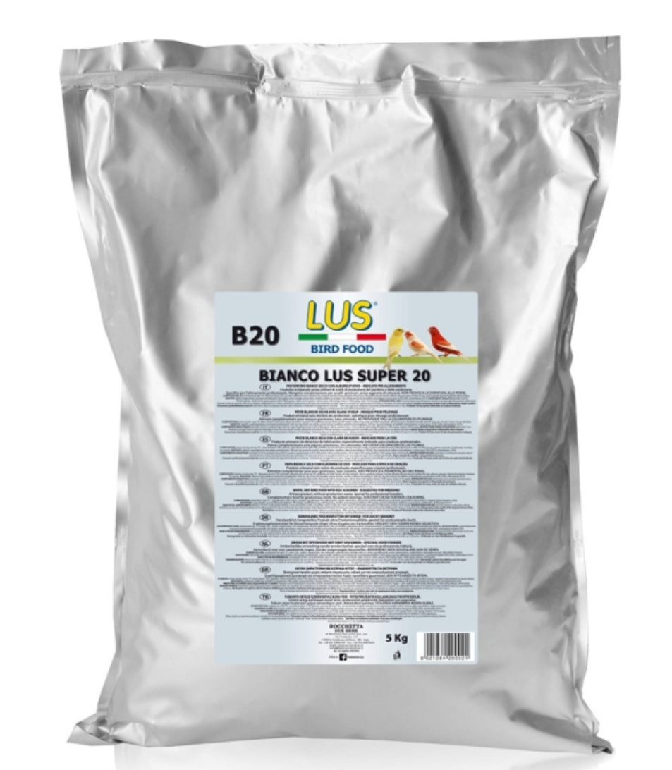 LUS B20 Eivoer - Bianco Lus Super 20, 20% Eiwitten - 500 Gram