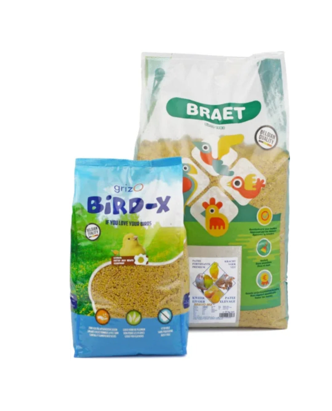 Eivoer geel bravomix 1kg - Bird-X