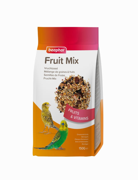 Fruit mix, vruchtzaad en vitamines 150 gram, beaphar