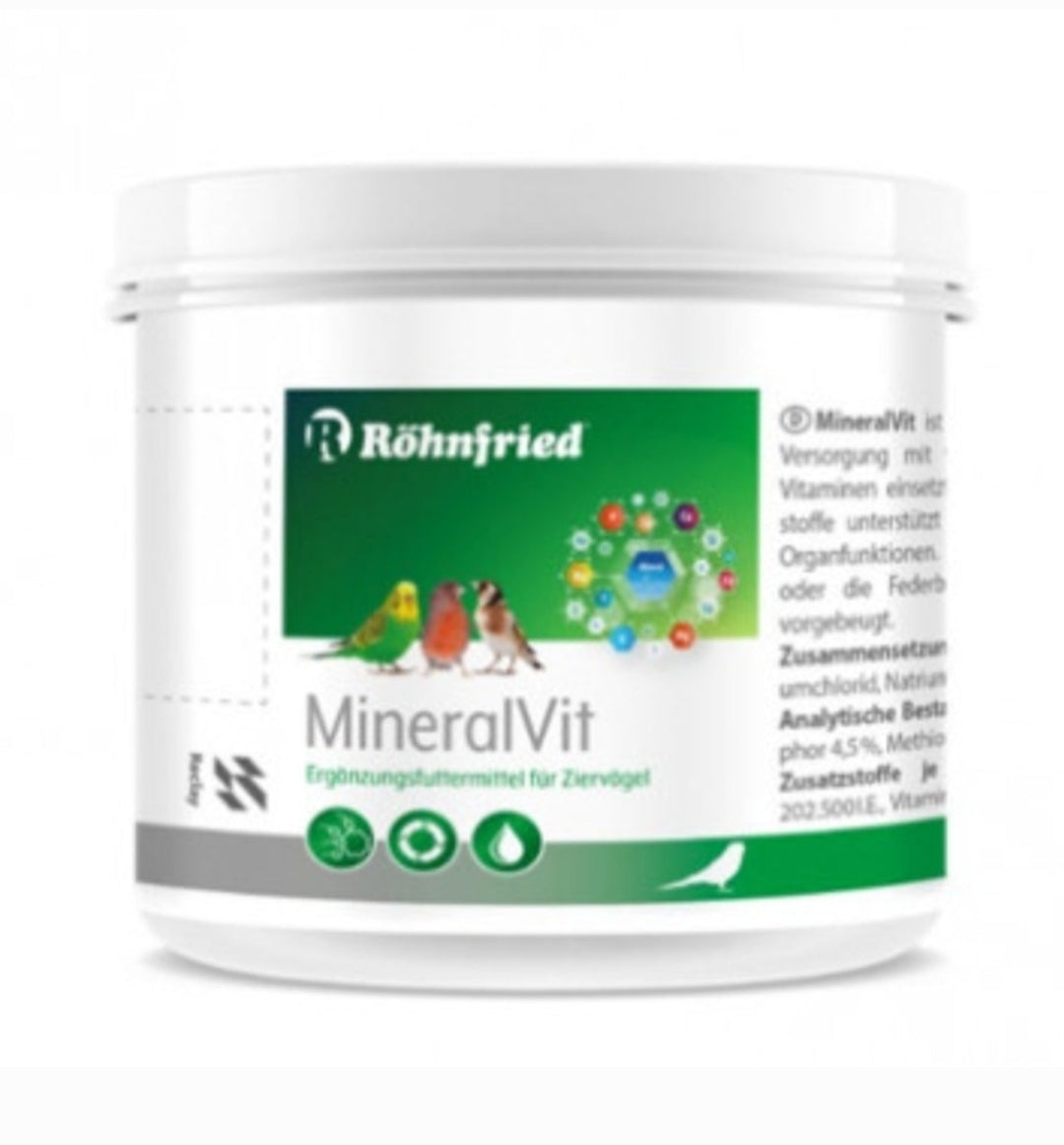 MineralVit 200gr (concentraat van mineralen, sporenelementen en vitamines) röhnfried