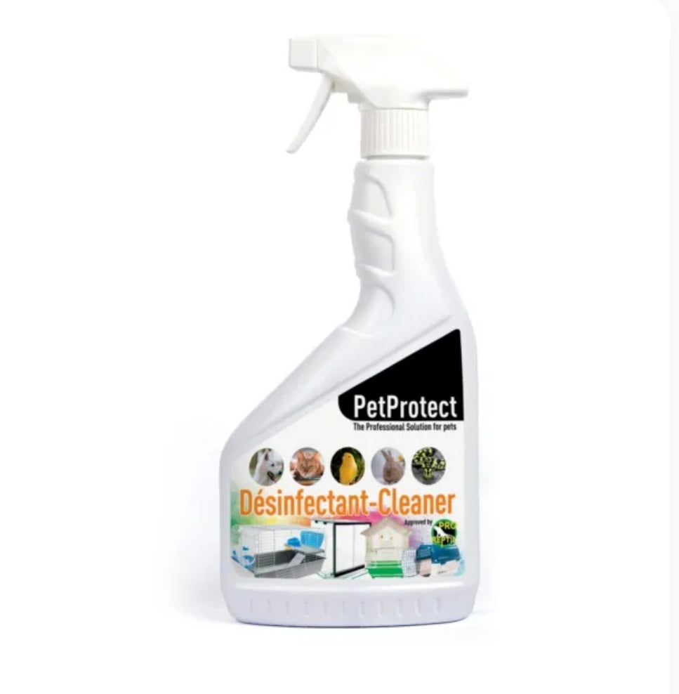 PetProtect desinfectie spray 750ml, voor alle dierenverblijven