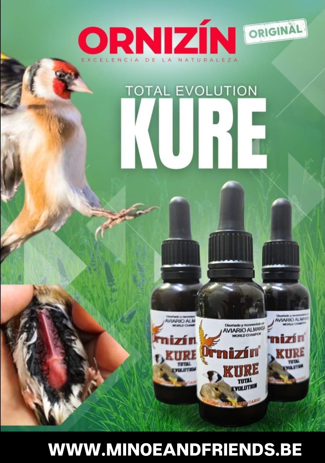 Ornizin Kure 30ml - Totale Bescherming - Natuurlijk Product